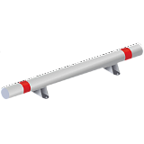 Колесоотбойник металлический на кронштейнах КЭ-1